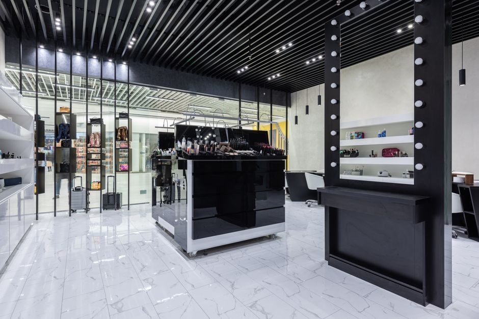 Boutique store interior